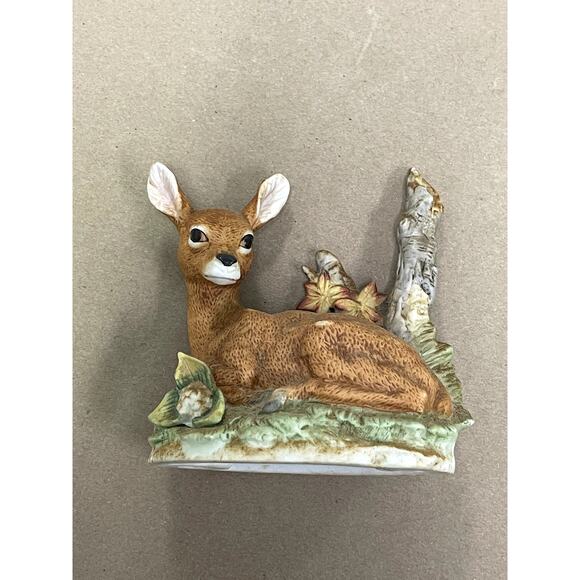 Homco #8879 Deer Fawn Figurine Vintage Home Interiors - Picture 6 of 6